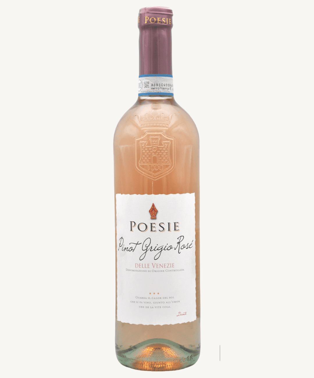 Pinot Grigio Blush, Poesie